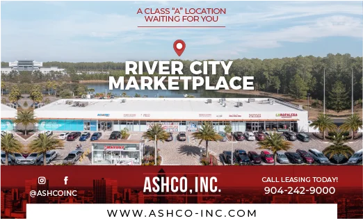 Ashco River City Marketplace LinkedIn post
