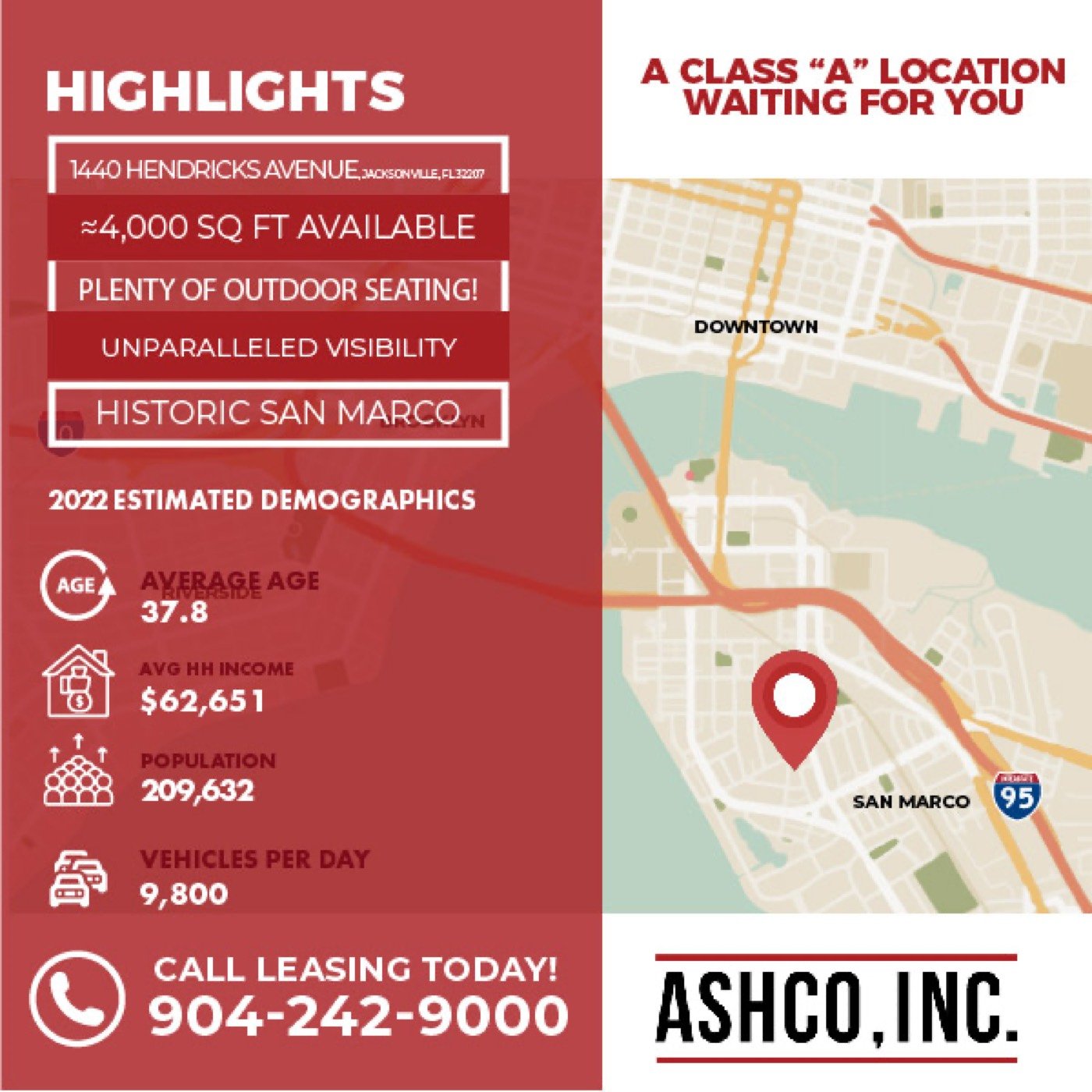 Ashco Train Station leasing Instagram slide 2
