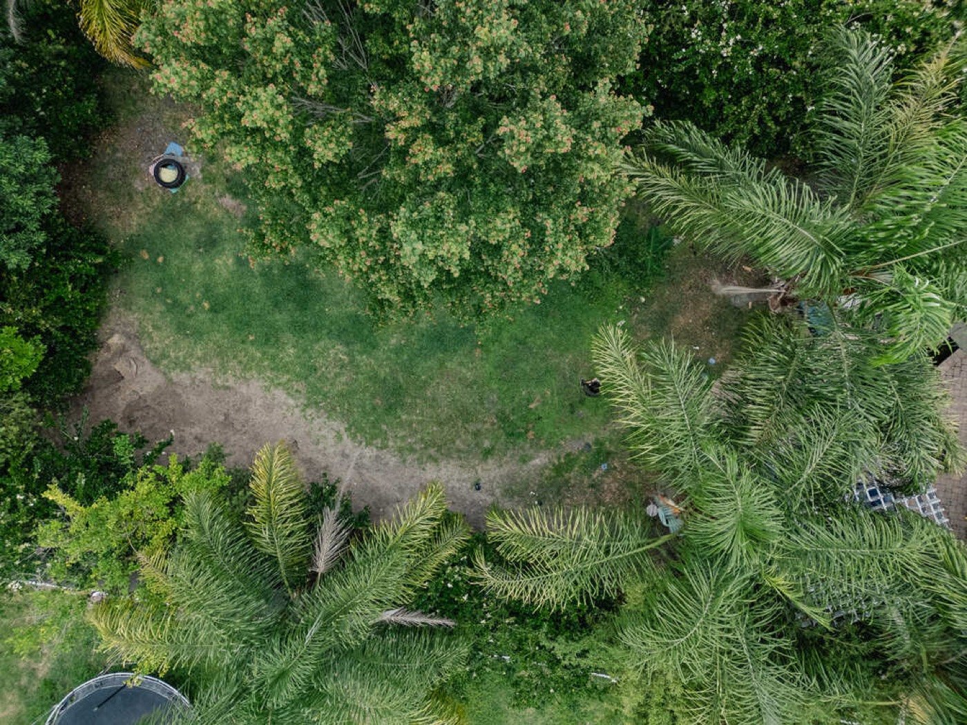 Landscape aerial before