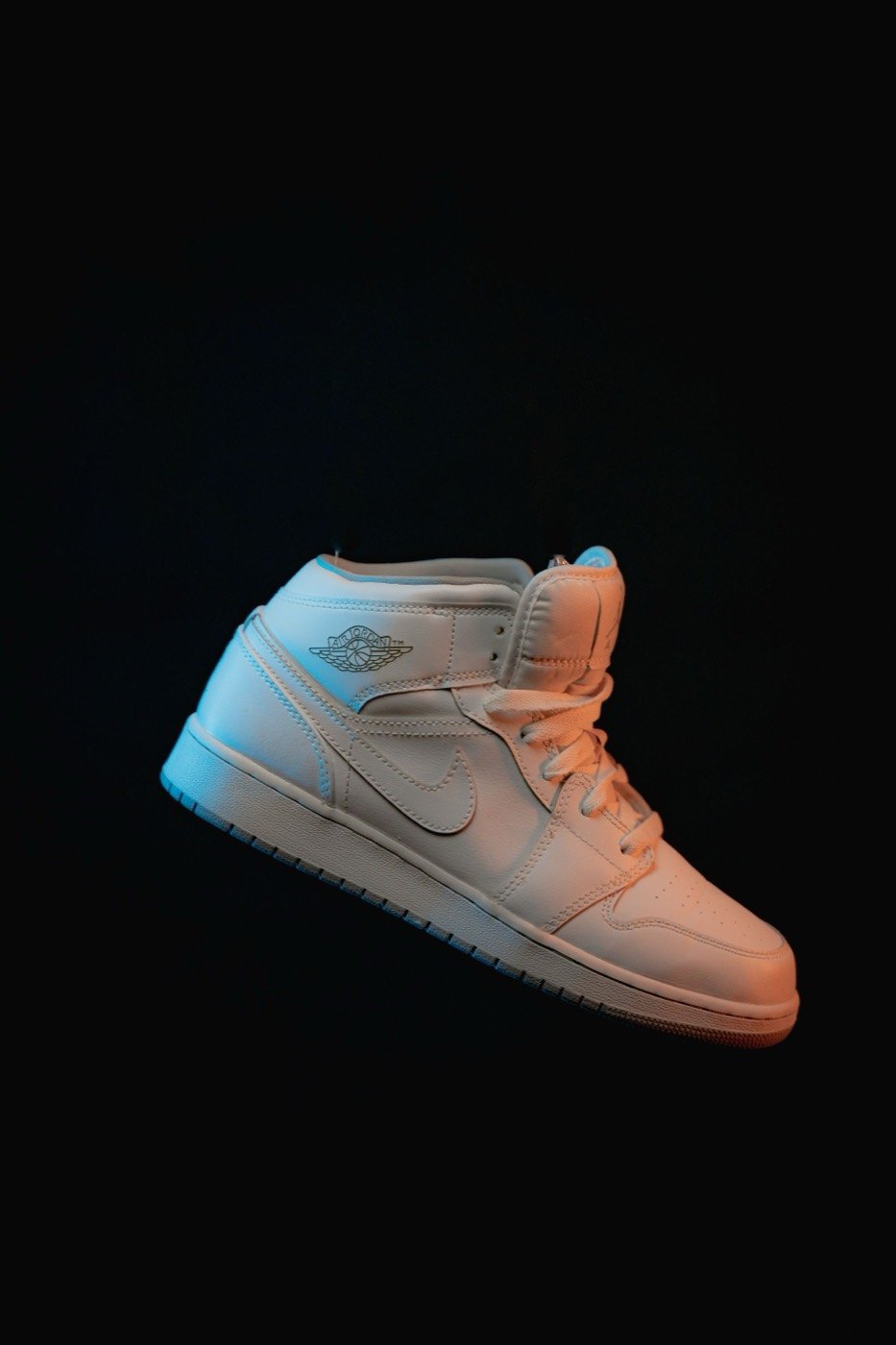 Nike sneaker product photography